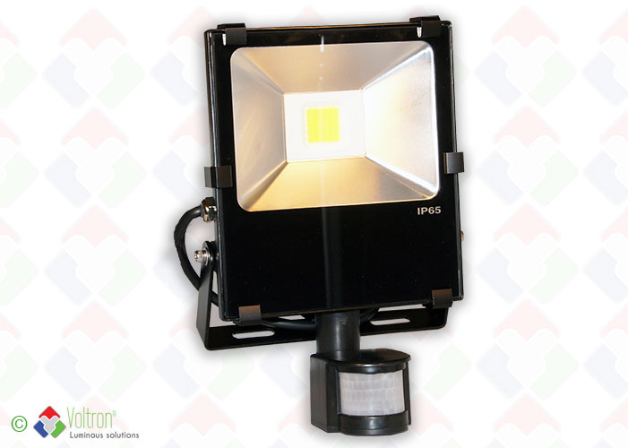 LED flood top design/VSTND-30W-65-DW-PIR by Voltron Lighting Group