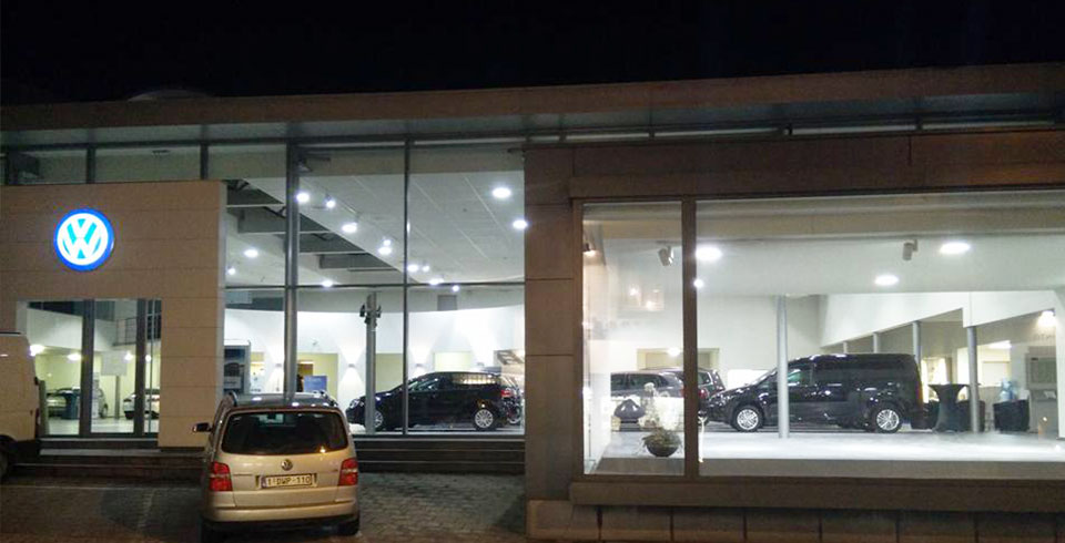 Volkswagen showroom ondergaat metamorfose - ©Voltron®